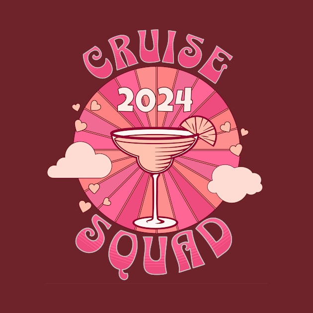 Hot Pink Cruise Squad 2024 by Hamlin & Page
