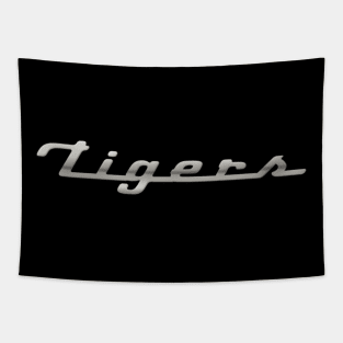 Detroit Tigers Car Emblem By Buck Originals Tapestry