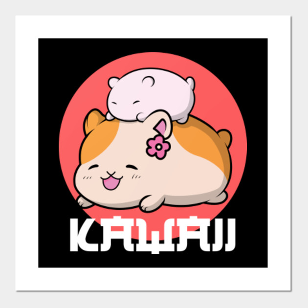 Hamster Kawaii Anime Animals Pets Schnuckelig Hamster Posters And Art Prints Teepublic