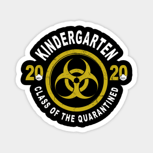 Kindergarten 2020 Class Of The Quarantined Graduation Magnet