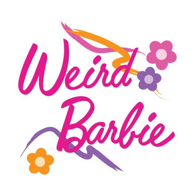 Weird Barbie Floral by Emsimonsen