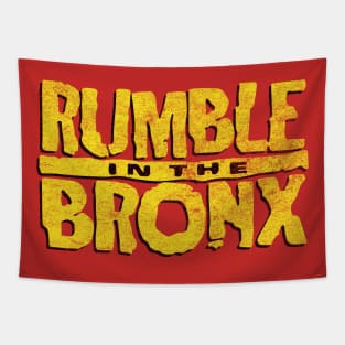 Rumble in the Bronx - Vintage 80s Distressed Tapestry