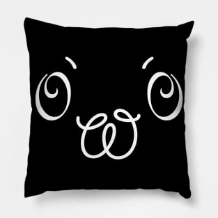 angry owo Pillow