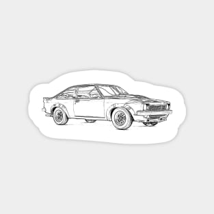 Holden Torana Wireframe Magnet