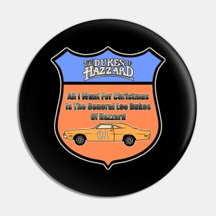 All I Want For Christmas Is The General Lee Dukes Of Hazzard Pin