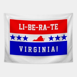 LI-BE-RA-TE VIRGINIA! Tapestry