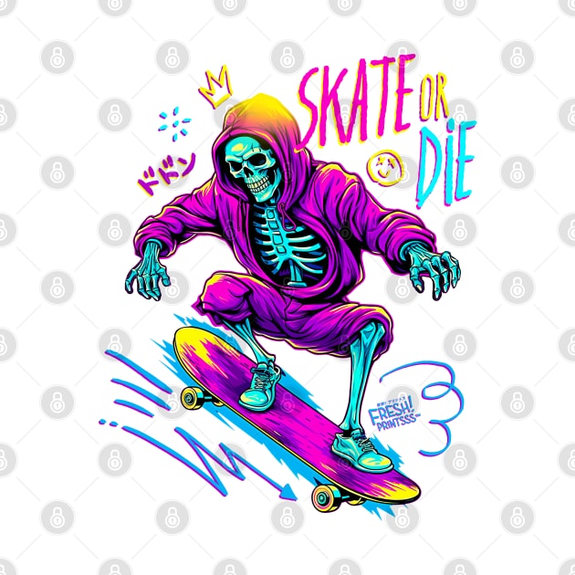 Skate or Die by Fresh! Printsss ™