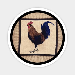 Little Red Rooster Magnet