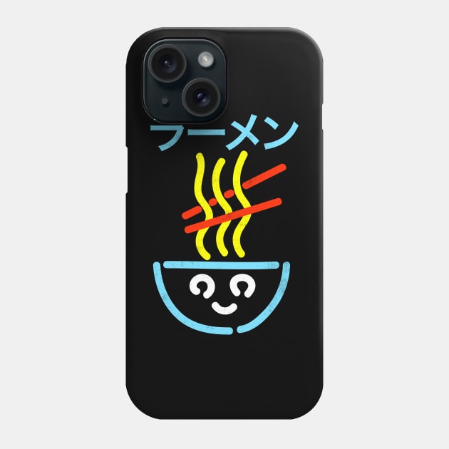 Neon Noods Phone Case by rmtees