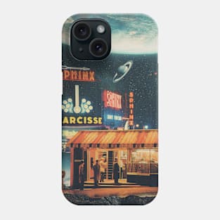 a Postcard from year 2347 Phone Case