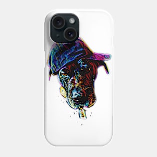 cool dog in hat Phone Case