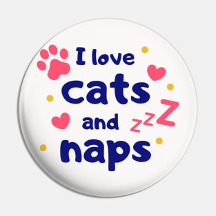 Cats n Naps Pin