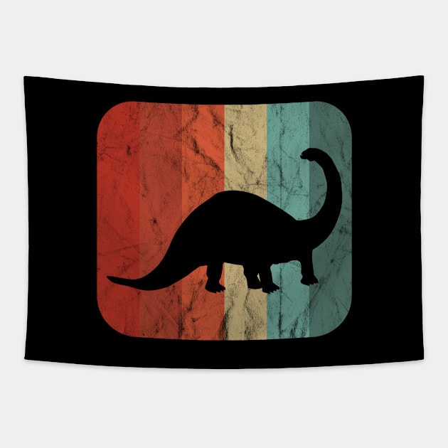 Retro Dinosaur Vintage Fossil Bones Prehistoric Kids Teen Tapestry by Shirtsurf