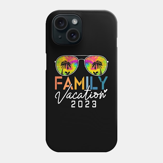 Family Vacation 2023 Beach Matching Summer Vacation 2023 Phone Case by The Design Catalyst