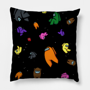 Among Us Merch Pillows Teepublic