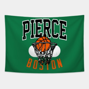 Vintage Boston 90's Basketball Shirt Tapestry