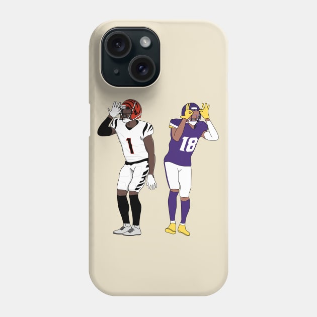 the best griddy duo Phone Case by rsclvisual