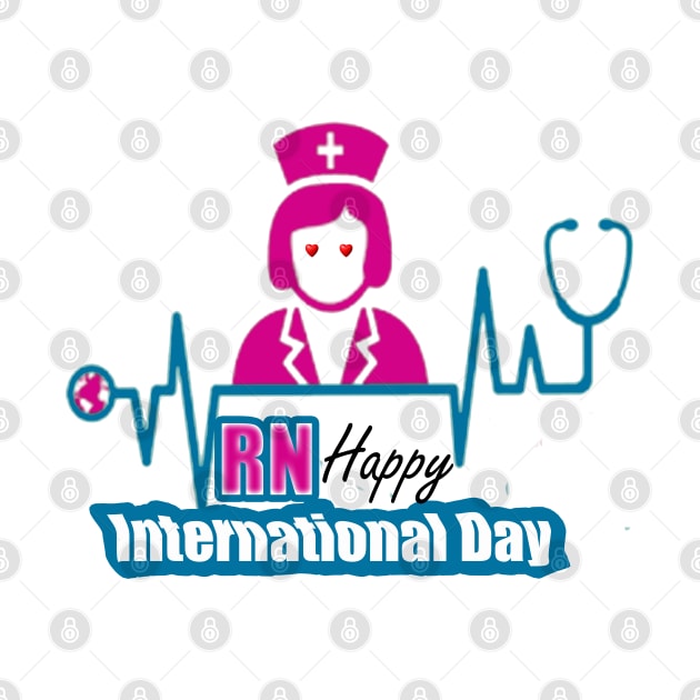 Registered Nurse Happy International Day by Proway Design