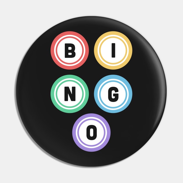 BINGO Balls Pin by MeatMan