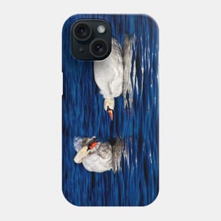 Swans Do Morning Yoga Phone Case