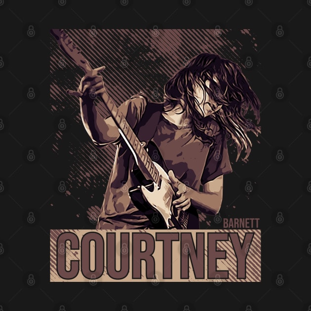 Courtney Barnett // Brown vintage by Degiab