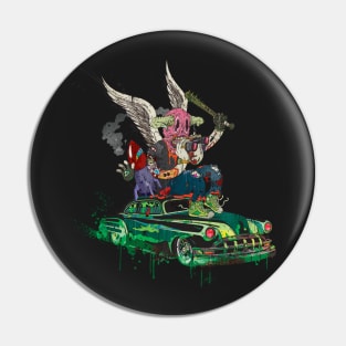 Death Rattle Pin