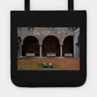 Courtyard of Palazzo Ducale, Mantua, Italy Tote