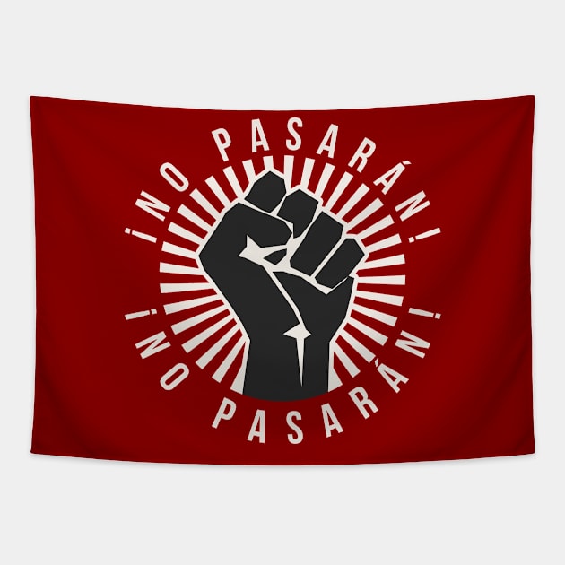 ¡No Pasaran! Tapestry by n23tees