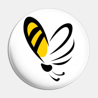 Yellow Bee Pin