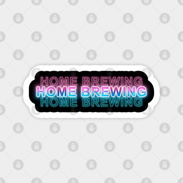 Home Brewing Magnet by Sanzida Design