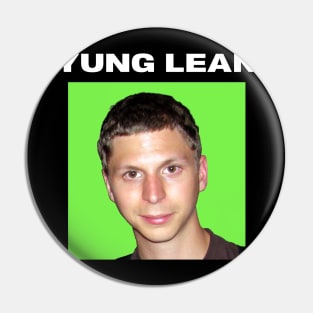 Yung Lean Michael Cera Meme Pin