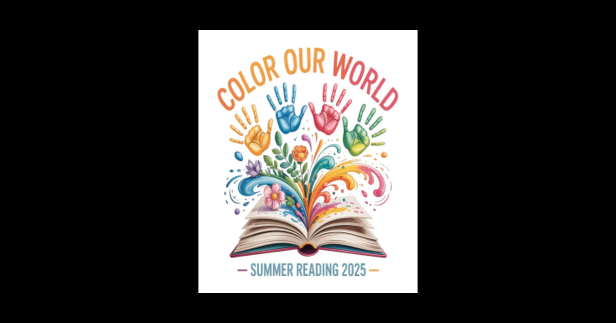 Summer Reading Program 2025 Color Our World Watercolor Book - Summer ...