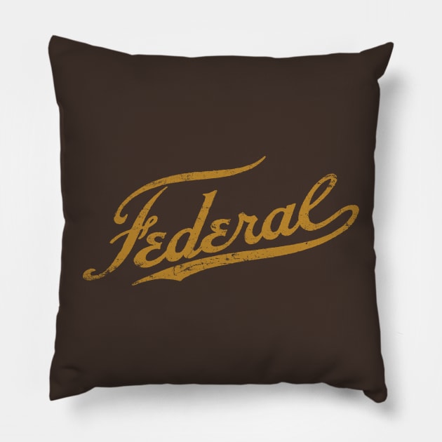 Federal Records Pillow by MindsparkCreative