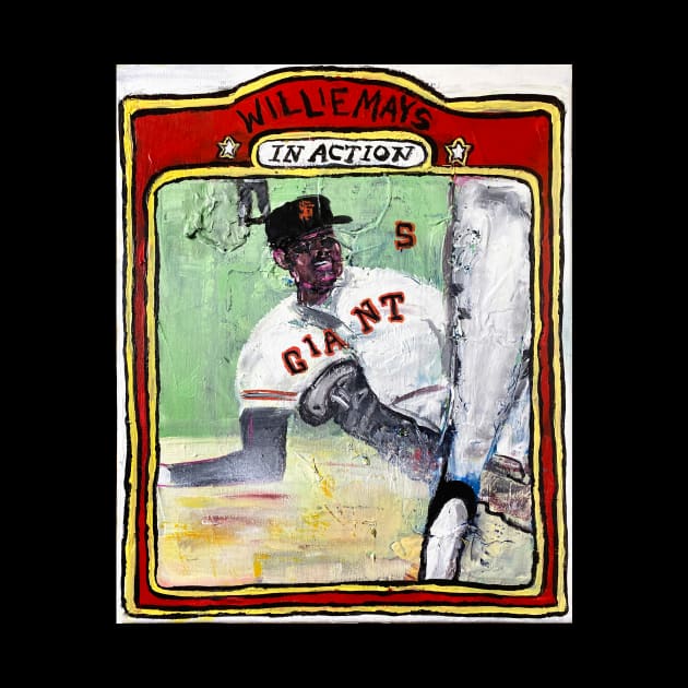 Willie Mays by ElSantosWorld