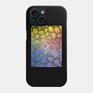 Graphic Rainbow Pattern Phone Case