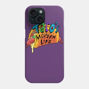 Taco's Modern Life (LINES) Phone Case