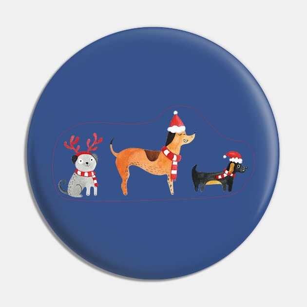 Christmas dogs Pin by holidaystore