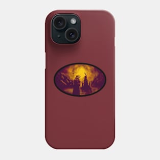 Strolling Through Purgatory - Yellow Reaper Phone Case