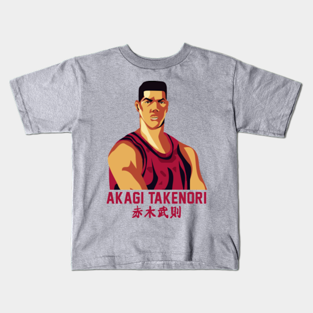 Slum Dunk Character Akagi Takenori Takenori Akagi Kids T Shirt Teepublic