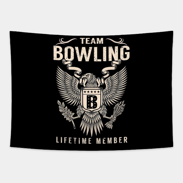 BOWLING Tapestry by Cherlyn