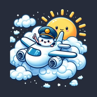Happy Flying cloud By BestplanetBuyersbpb T-Shirt