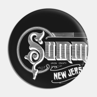 Vintage Summit, NJ Pin