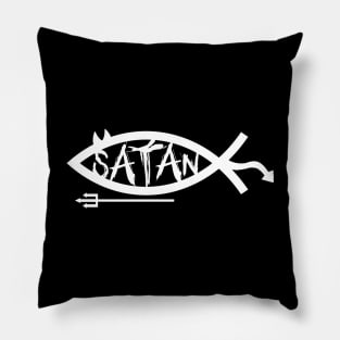 Satan Ichthys Fish \m/ Pillow