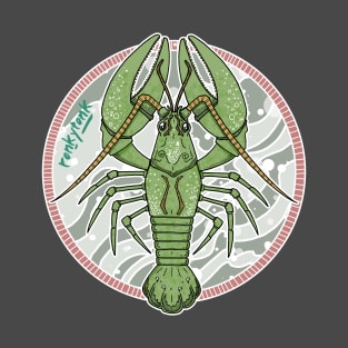 Big Sandy Crayfish Crawdad by Ronkytonk T-Shirt