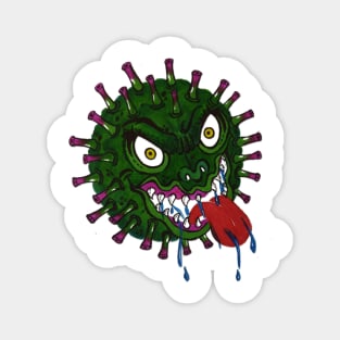 Corona virus Magnet