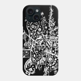 Abstract doodle art Phone Case