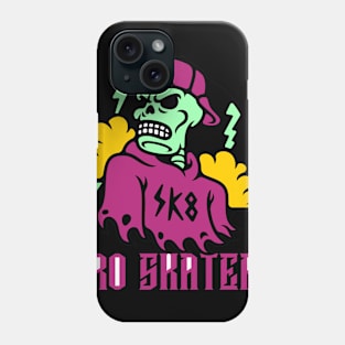 Pro skaters skull 05 Phone Case