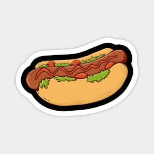 the hot dogs Magnet