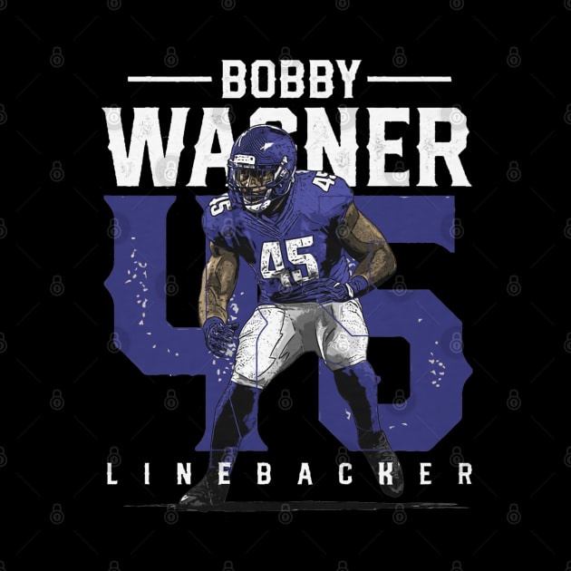 Bobby Wagner Los Angeles R Poster by MASTER_SHAOLIN