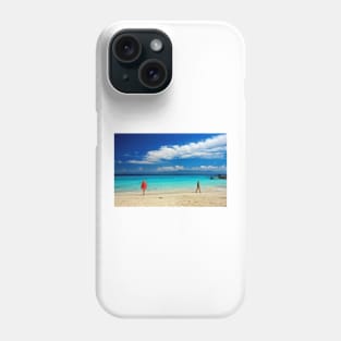 Generation gap in Vrika beach Phone Case